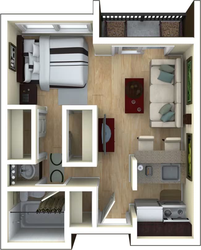 Studio 2006 floor plan
