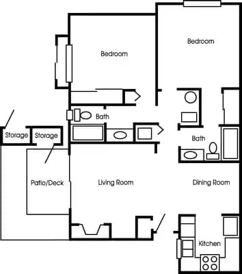 Cedarwood 005-65 floor plan