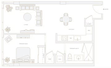 A2 floor plan