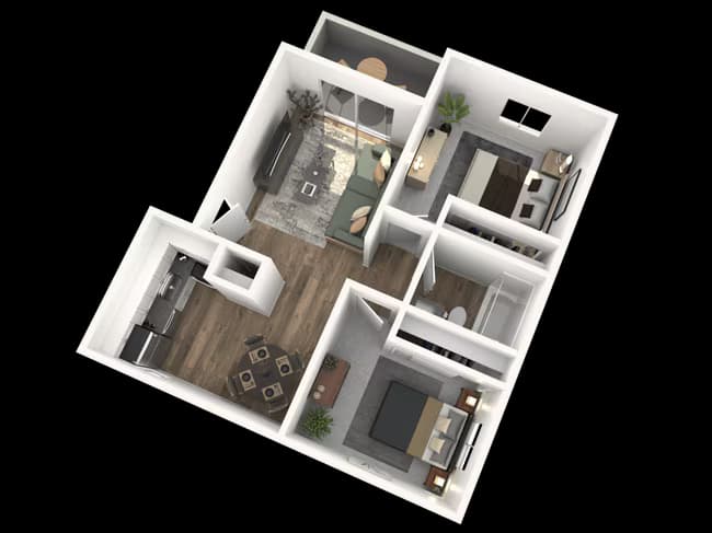 Residence 3 109-05 floor plan