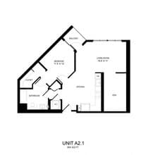 A2.1 116 floor plan