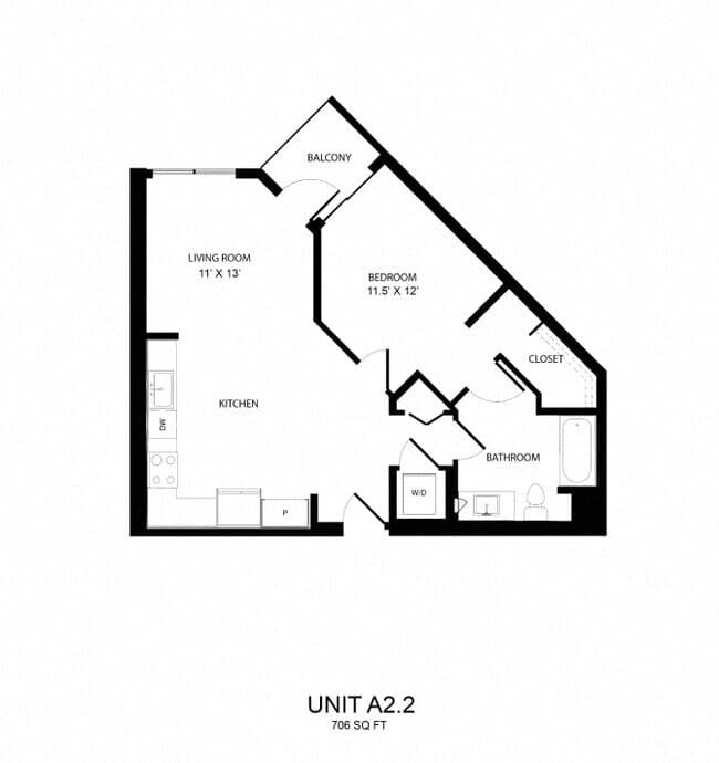A2.2 148 floor plan