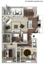 B1 W-1-W-204 floor plan