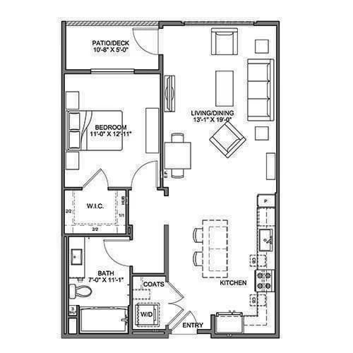 Plan A5 120 floor plan