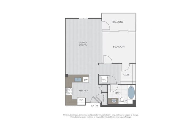 Plan 1B 0233 floor plan