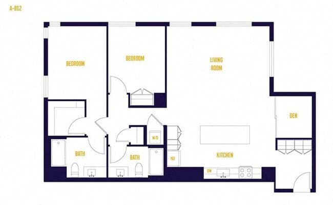 B12 A-216 floor plan