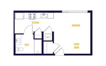 Studio-S1.0 D-506 floor plan