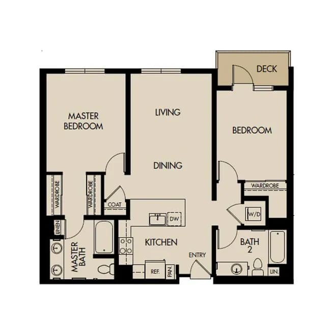 Plan 2A 530 floor plan