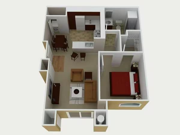 Hamilton B2-H floor plan