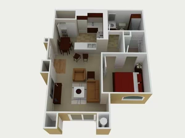 Trinity A1-L(REM) floor plan