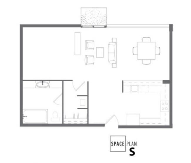 Jr. W/Patio 326 floor plan
