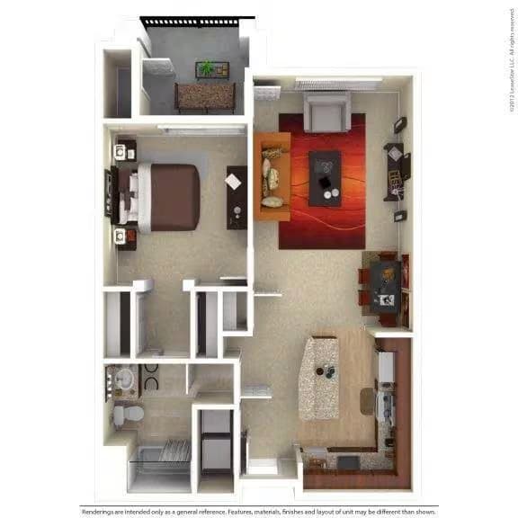 Plan Two C206 floor plan