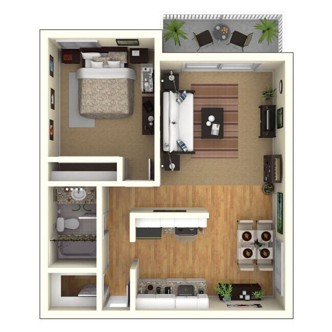 Residence 1 floor plan