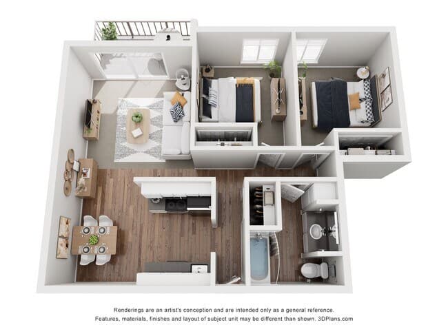Residence 3 Luxury floor plan