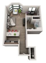 The Marina M10618 floor plan