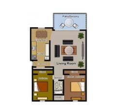 2x2 A11 floor plan
