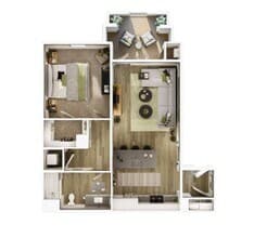 1A 0934 floor plan