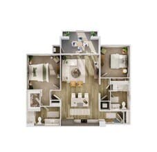 2B 0636 floor plan