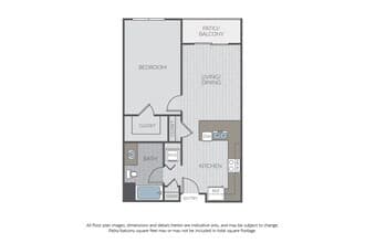 Plan 1A 573 floor plan