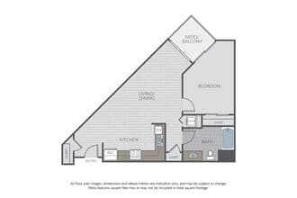 Plan 1B 120 floor plan