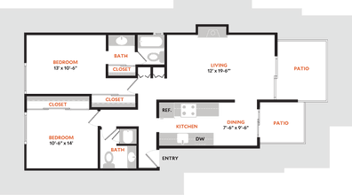 Plan 2AR 2005 floor plan