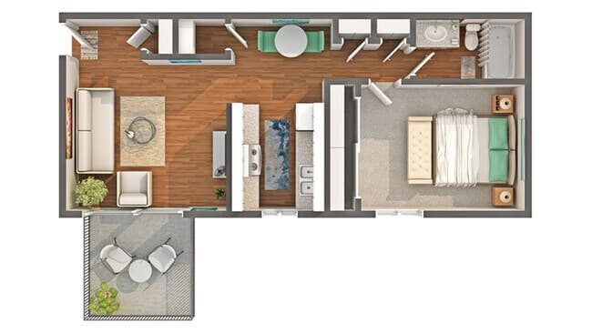 Delta 1-6 floor plan