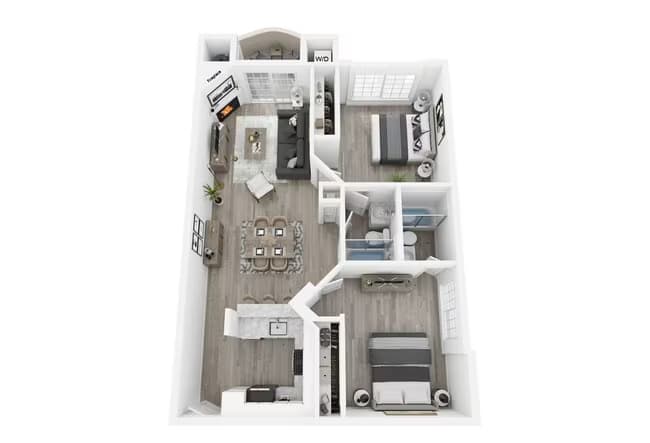 The Ashford A2 10-315 floor plan