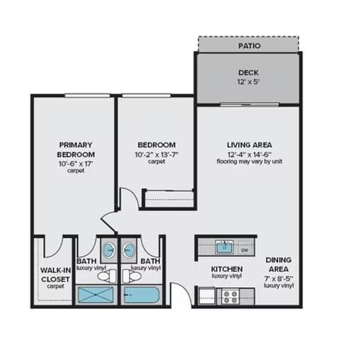 B2 Columbia-108C floor plan