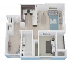 A6 635 floor plan