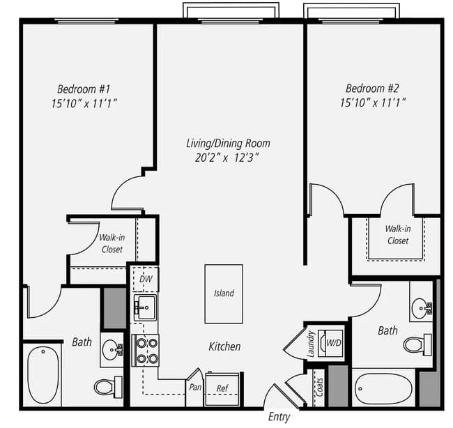 B4-B00 B00-610 floor plan