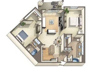 Cambridge floor plan