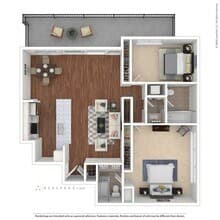 Plan B2 floor plan