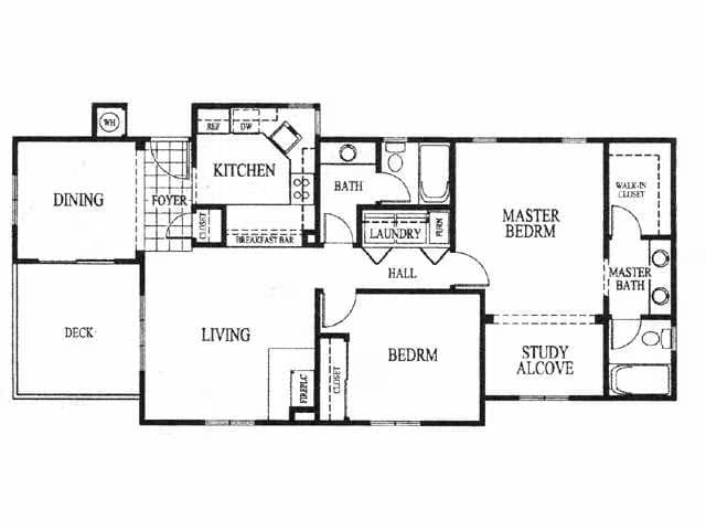 Carriage floor plan