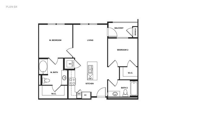 B4 386 floor plan