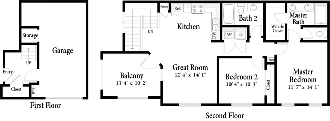The Flats - Plan 8 0123 floor plan