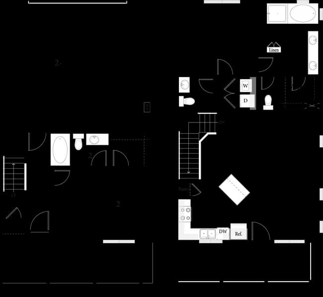 The Homes - Plan 1 4411 floor plan