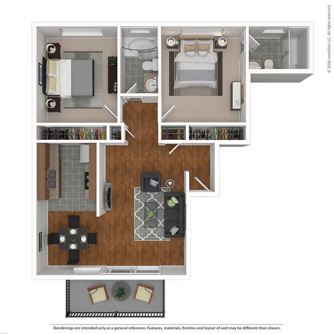Esplanade 1065-B floor plan