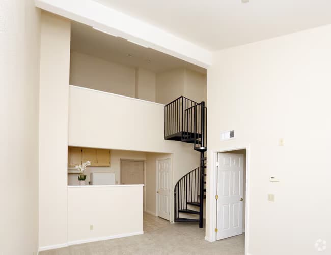 1BR/1BA With Loft Area floor plan
