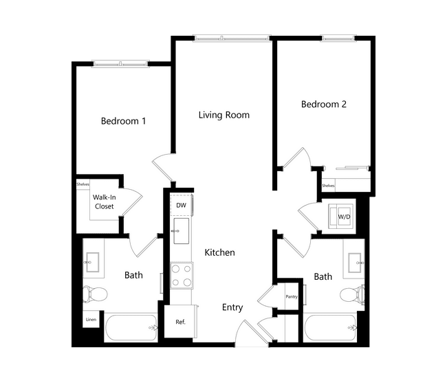 B1 557 floor plan