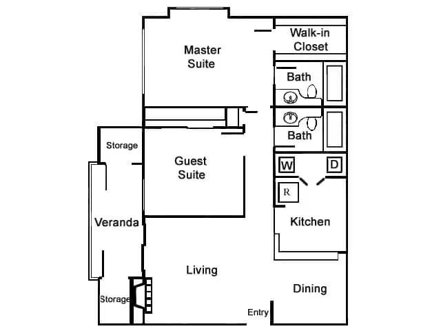 Emerson 00A-A203 floor plan