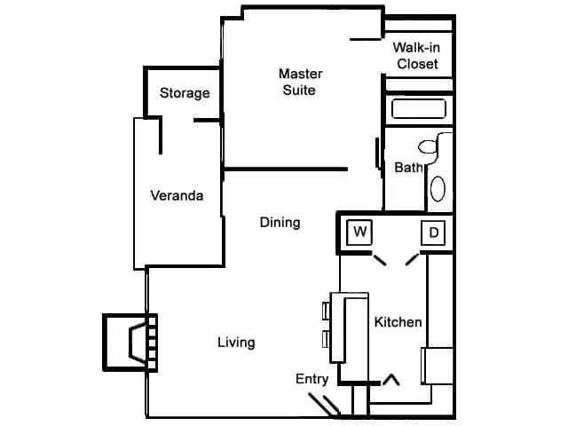 Thoreau 00F-F108 floor plan