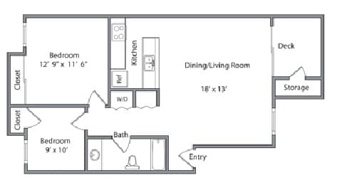 2C 538D floor plan