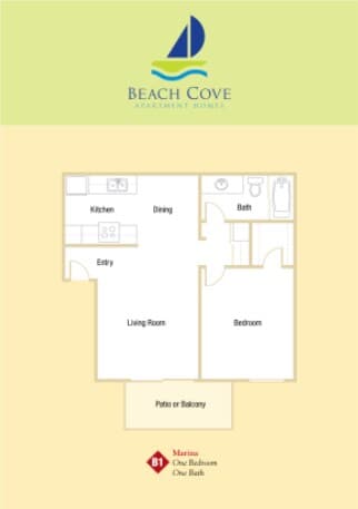 Marina floor plan