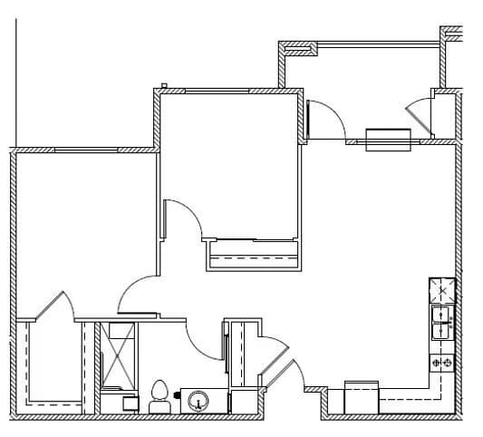 Pine floor plan