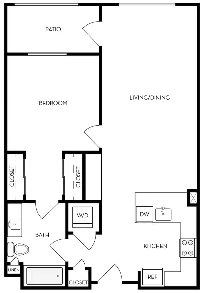 A1 524 floor plan