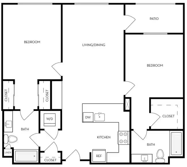 B1 307 floor plan