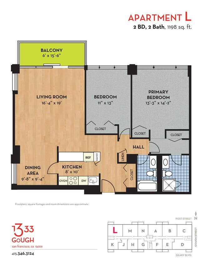 L floor plan