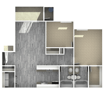 2-Bedroom Floor Plan 105 floor plan