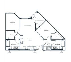 B1 455 floor plan