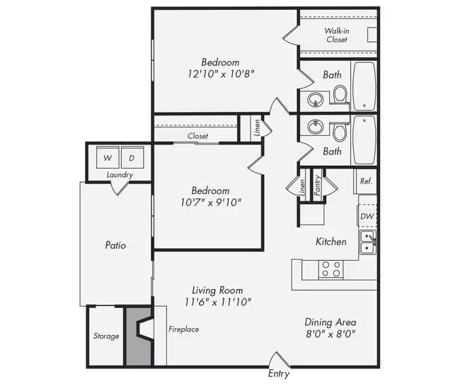 996 018-1817 floor plan